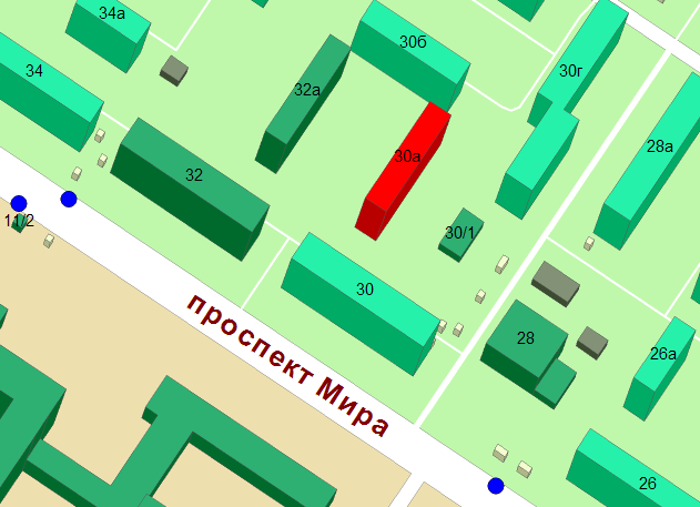 Схема омгту расположения корпусов